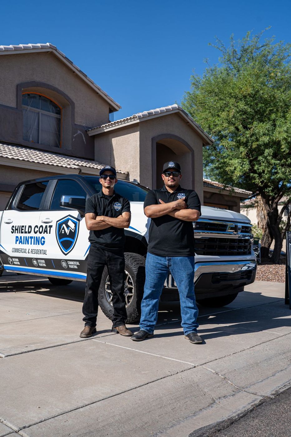Shield Coat Painting project near Laveen, AZ
